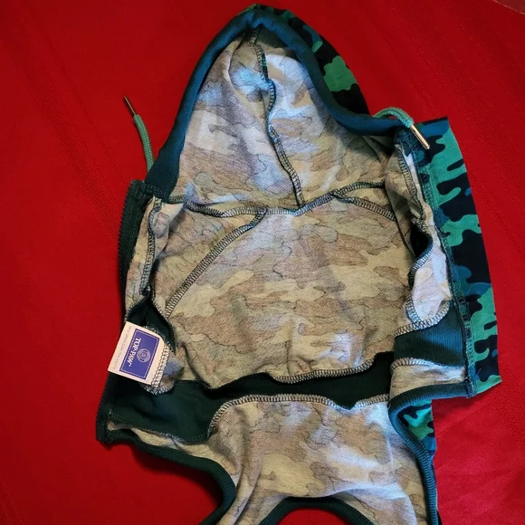 TOP PAW Small green camo tracksuit outfit - Picture 5 of 8